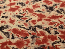 Clamp Dye . Natural Color Cotton Fabric ~ 20 { Per meter }